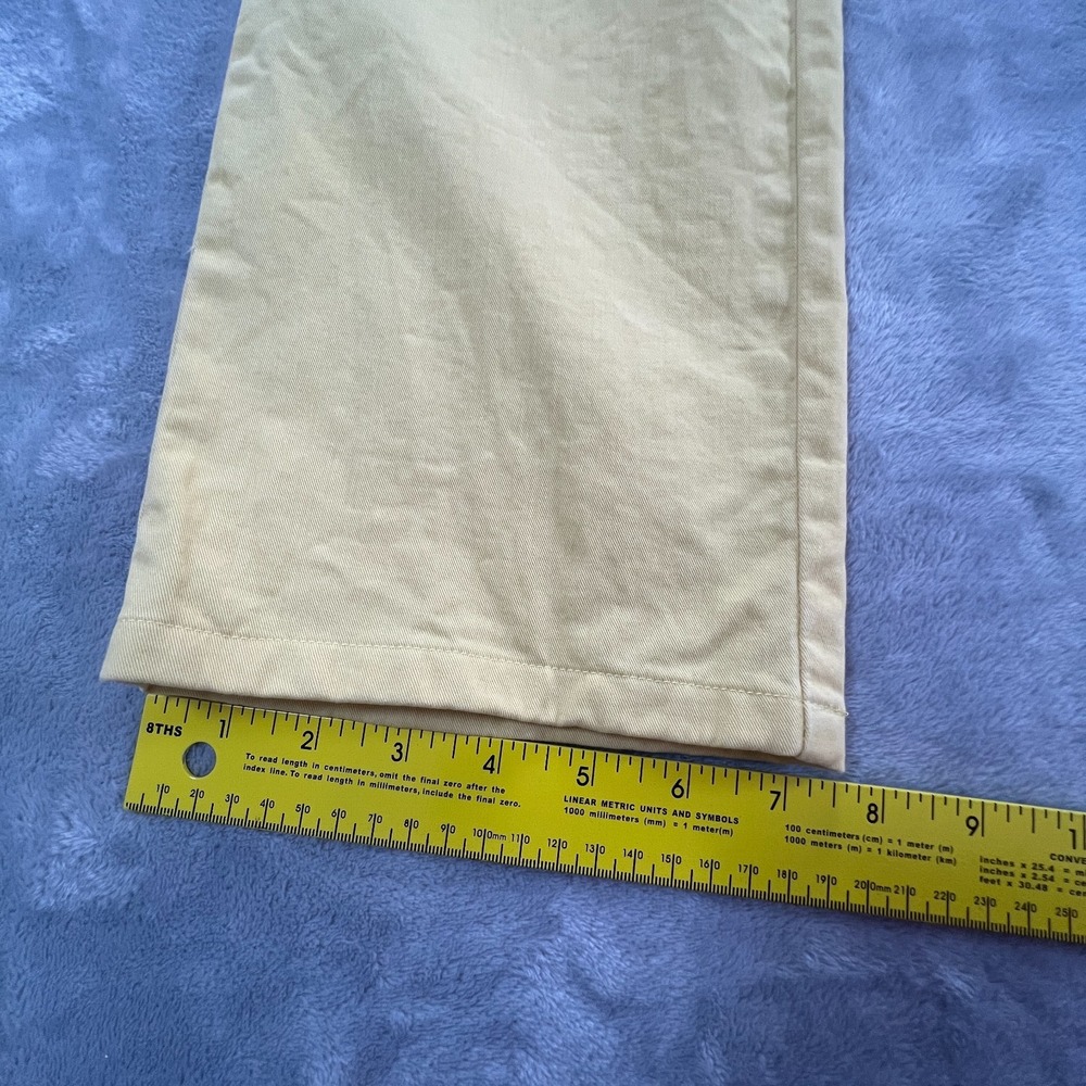 Meyer Diego Mens Yellow Chino Pants 52 W36 L30 Cotton Stretch Summer EU Resort - Picture 7 of 13